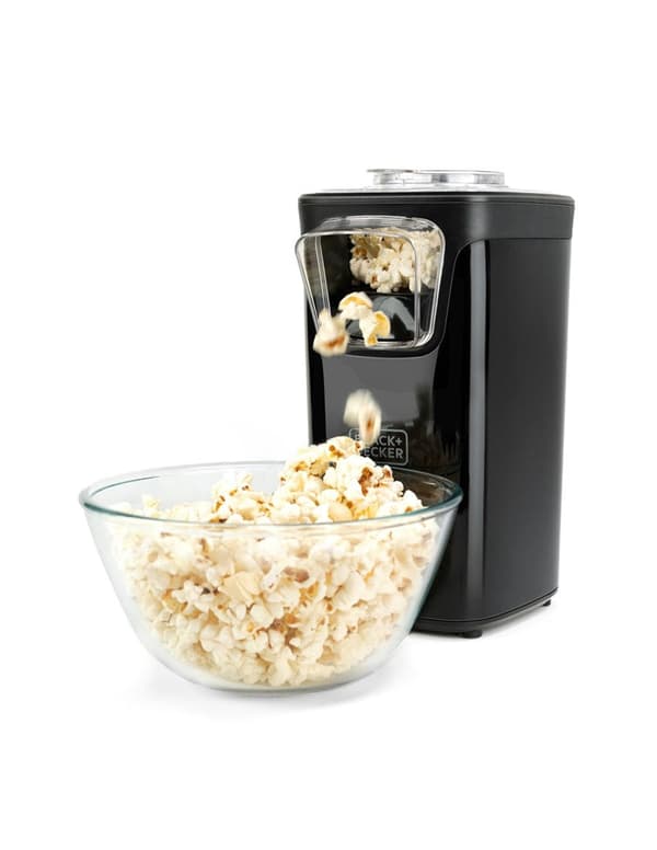 Black+Decker Popcorn Maker 1100W Red BXPC1100E
