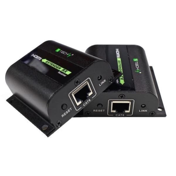 Techly HDMI Extender Full HD over Cat.5E/6/6A/7 up to 60 m IDATA EXT-E70I
