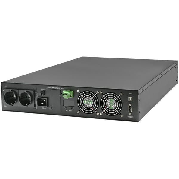 Qoltec UPS for RACK 3kVA 3000W LCD EPO USB Online