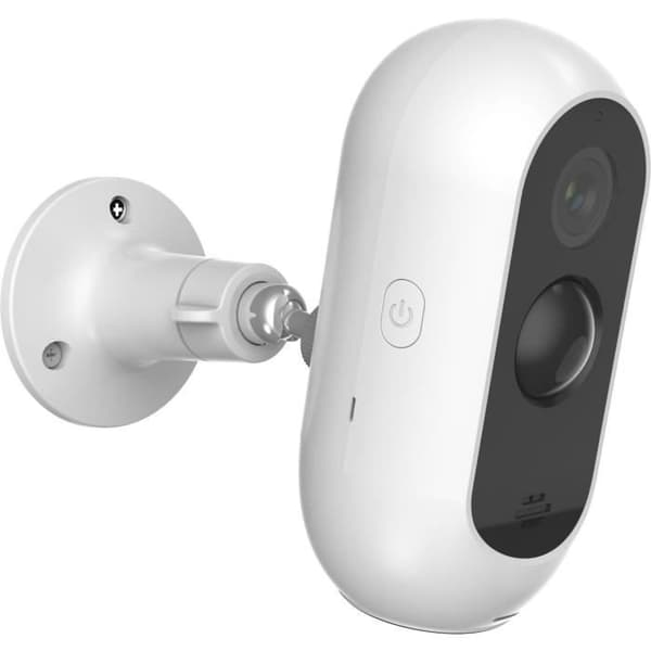 LINK2HOME Wi-Fi Solar Camera - HD 1080P, 110° Angle, Night Vision