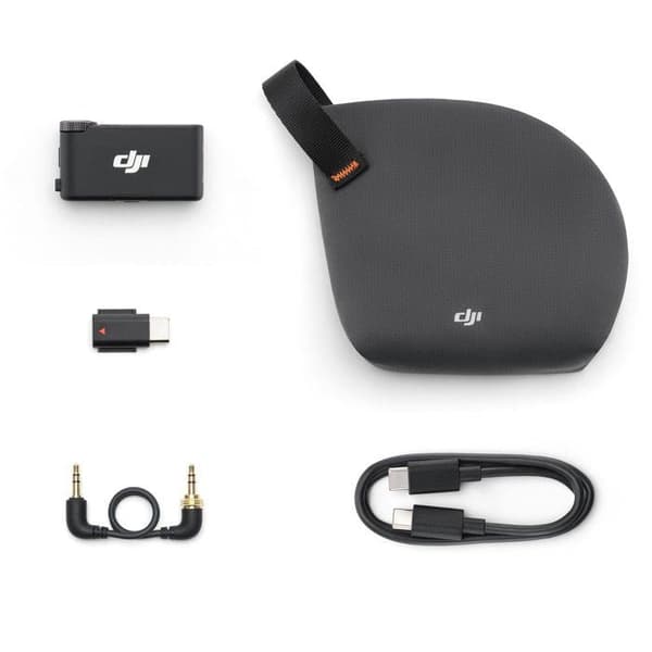DJI Wireless Microphone Receiver Mic 3 - 1.1-inch AMOLED Touchscreen