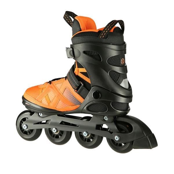 NILS NA14112 Black-Orange Inline Skates Size 42