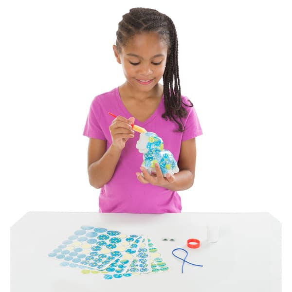 Melissa & Doug Hobby Box Dog Patchwork - Decoupage Set for Kids