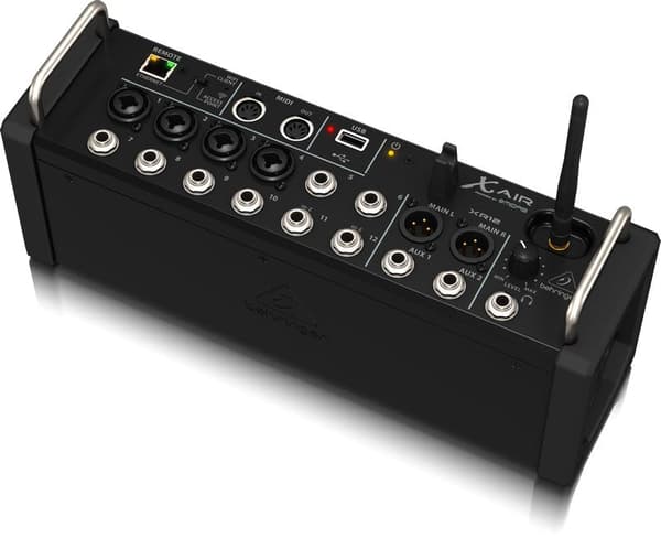 Behringer XR12 Audio Mixer 12 Channels Black