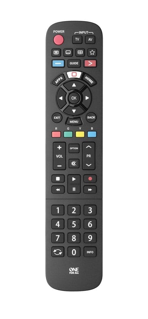 One For All URC4914 - Remote Control - TV Push Buttons - URC4914