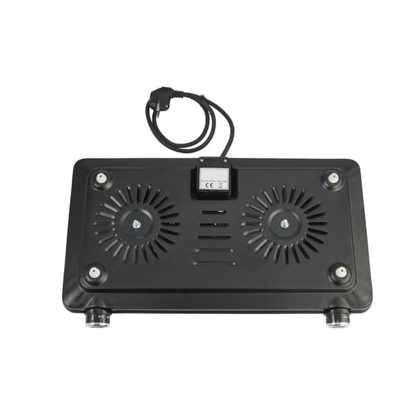 Inventum Electric 2-Burner Cooktop Black KP602B