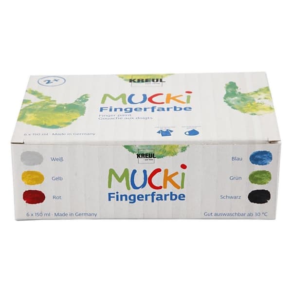 Kreul Mucki Finger Paint 6x150 ml