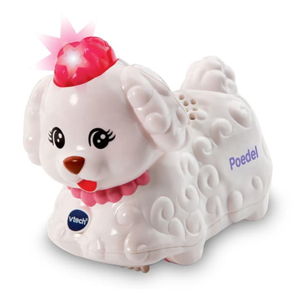 VTech Zoom Zoom Animals Patricia Poodle - Light and Sound - Interactive Toy