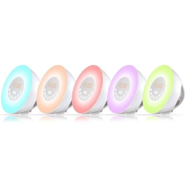 CGV Alarm Clock Radio ARUNA - Sunrise Simulator - DAB+, FM, Web