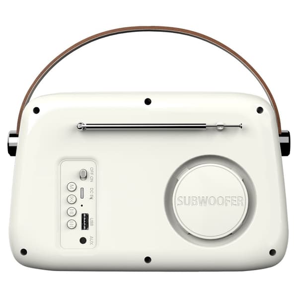 SAVIO RS-02 Portable Radio White