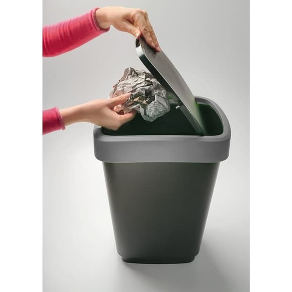 Rotho Twist Waste Bin 50 L Black