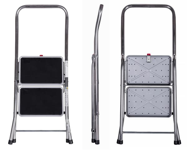 Krause Folding Step Toppy XL Silver