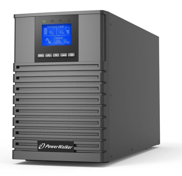 PowerWalker VFI 1500 ICT IoT Double-conversion UPS 1.5 kVA 1500 W 4 AC outlets