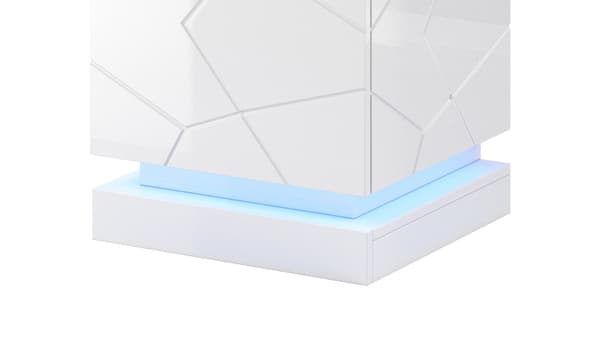 QIU Bedside Cabinet Lighting 2 pcs RGB