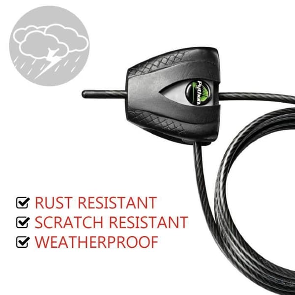 Master Lock Adjustable Anti-Theft Cable 30 cm to 1.8 m - 8417EURDPRO