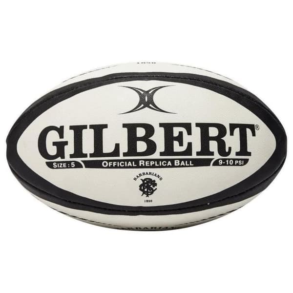 GILBERT Replica Rugby Ball - Barbarians - Size 5