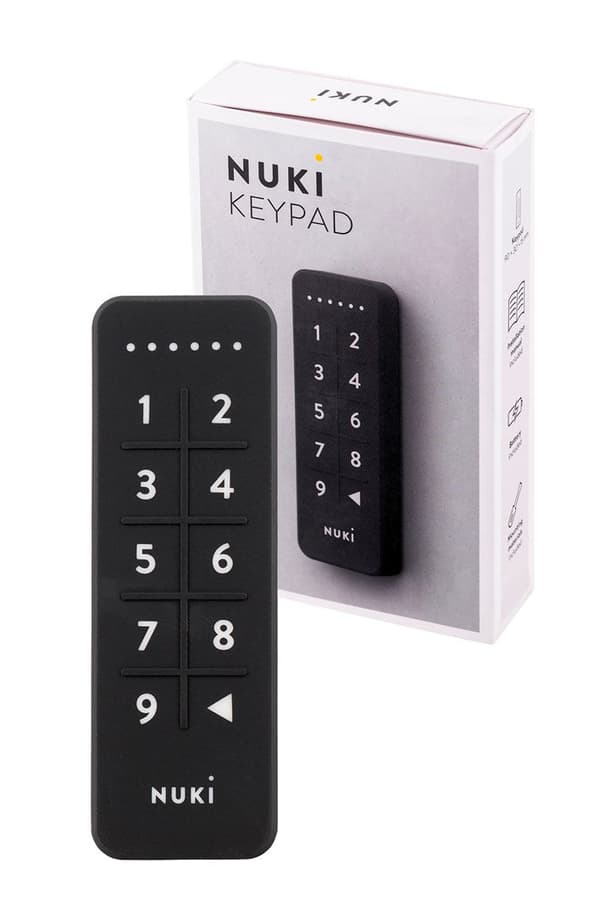 Nuki Keypad - Bluetooth Keypad for Smart Lock - Black