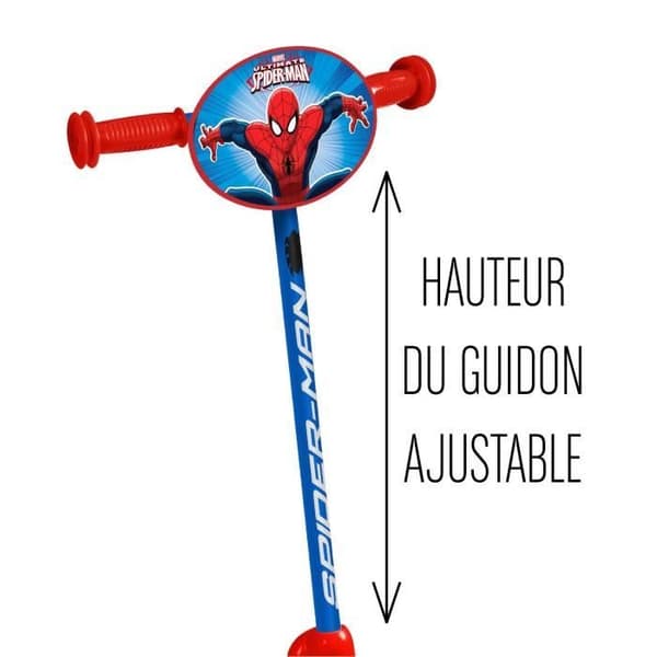 STAMP 3-Wheel Scooter SPIDERMAN for Boys 2+