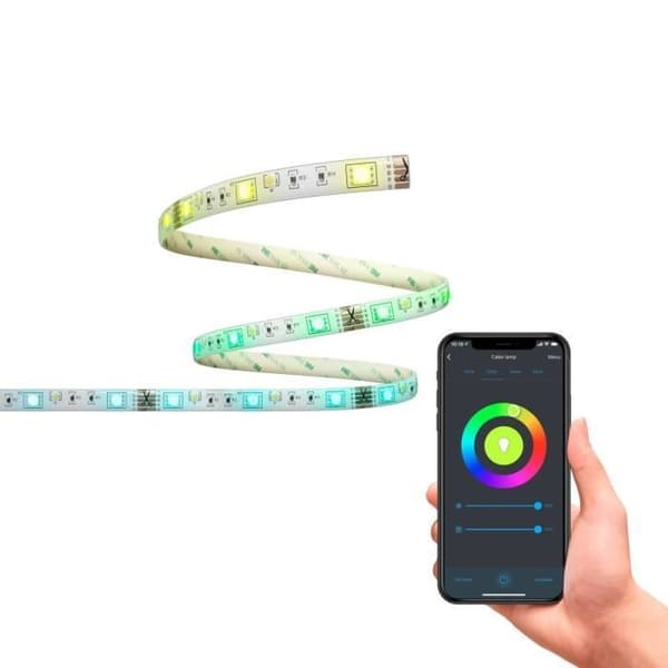 CALEX Smart LED Strip - 2 M - 6.8W - 480lm - RGBCCT 2700-6500K + Remote Control