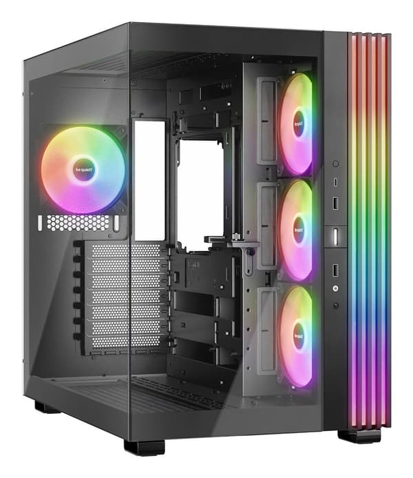 be quiet! LIGHT BASE 600 LX - Black Midi Tower - ARGB Lighting