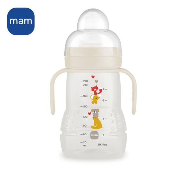 MAM Transition Bottle 220 ml Green Drop - 4 Months+