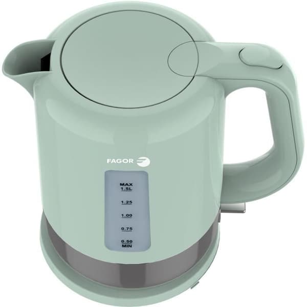 FAGOR Kettle - 1.5 L - 1850W - 2200W - Concealed Heating Element - FG5148