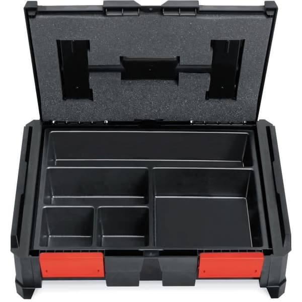 TOOD Compartmentalized Insert - 5 Fixed Compartments - For Professional Cases - Stackable - 40x30x7 cm