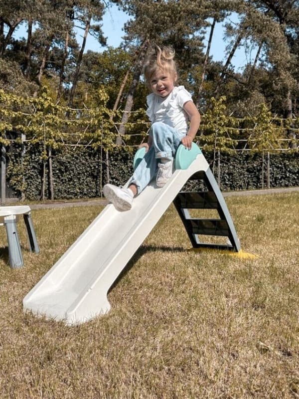 Dolu Water Slide 72x133x45 cm White/Blue/Yellow