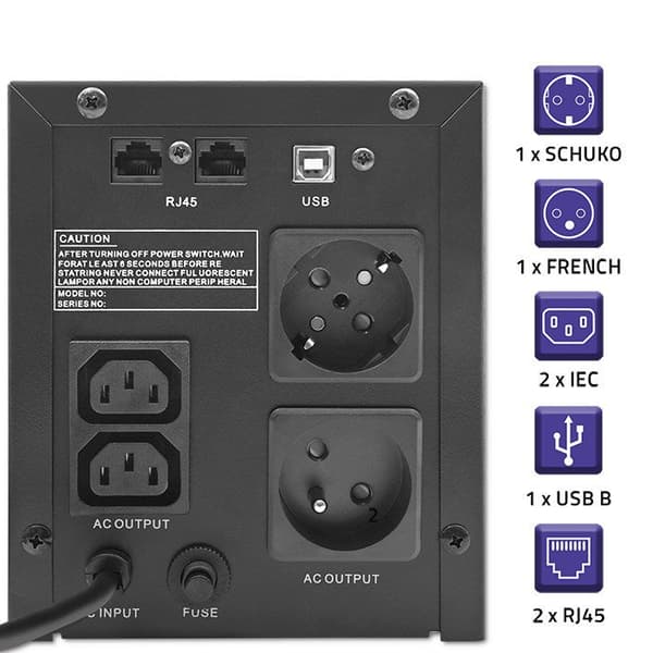 Qoltec Monolith - UPS
