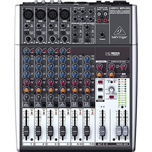 Behringer Xenyx 1204USB Audio Mixer 12 Channels Grey