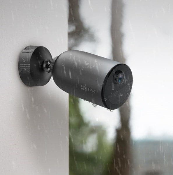 EZVIZ CS-EB3-R100-2C3WFL IP Security Camera, Outdoor, Wired & Wireless, Wall Mount, Black