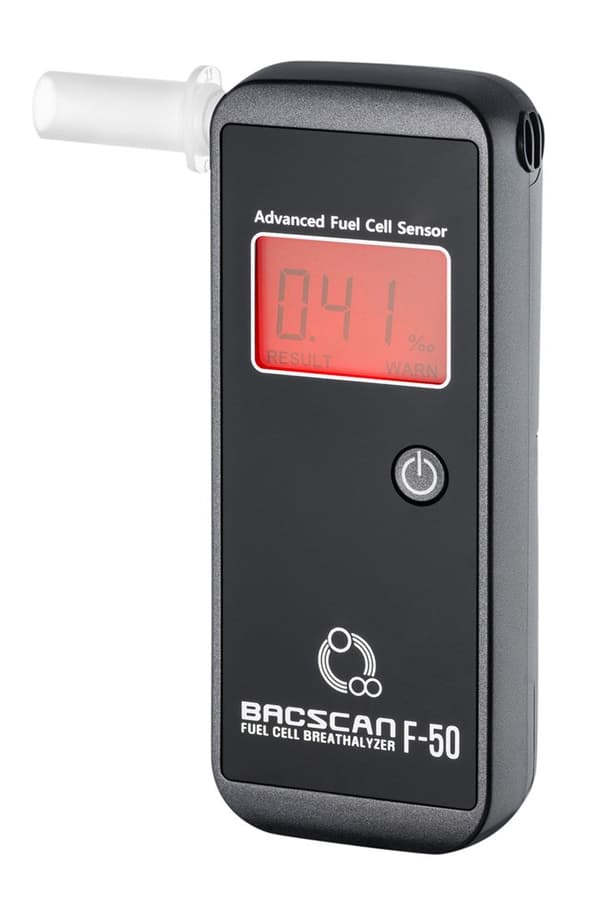 BACscan F-50 Alcohol Tester 0 - 4% Black