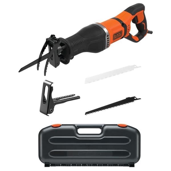 BLACK+DECKER Cordless Power Saw - BES301K-QS - 750W - Variable Speed