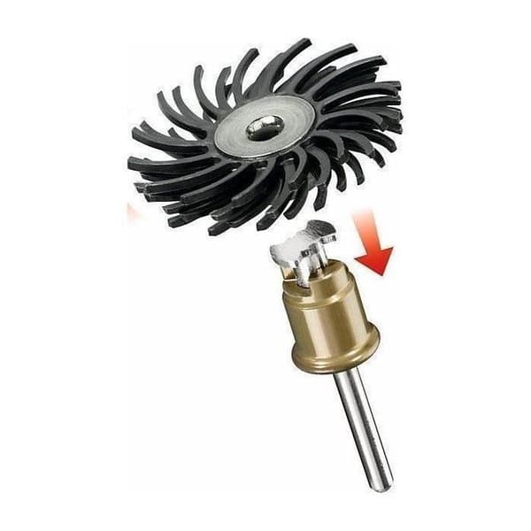 DREMEL S471 Precision Abrasive Brush - 25 mm Diameter - 36 Grit