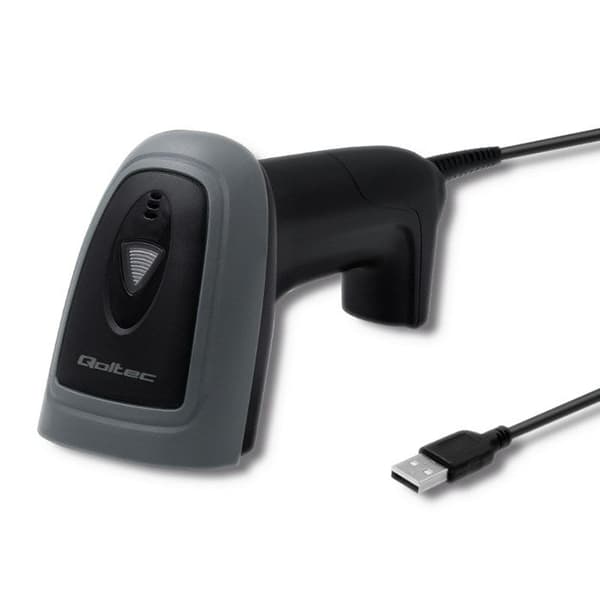 Qoltec - Barcode Scanner - USB - 1D & 2D Codes