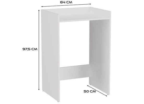 Pola NP Washing Machine Cabinet Matte White