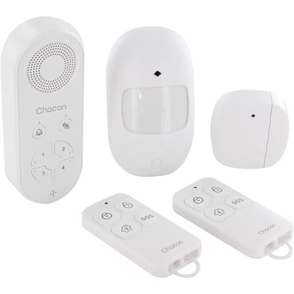 Chacon Wireless Alarm Kit with Voice Alert