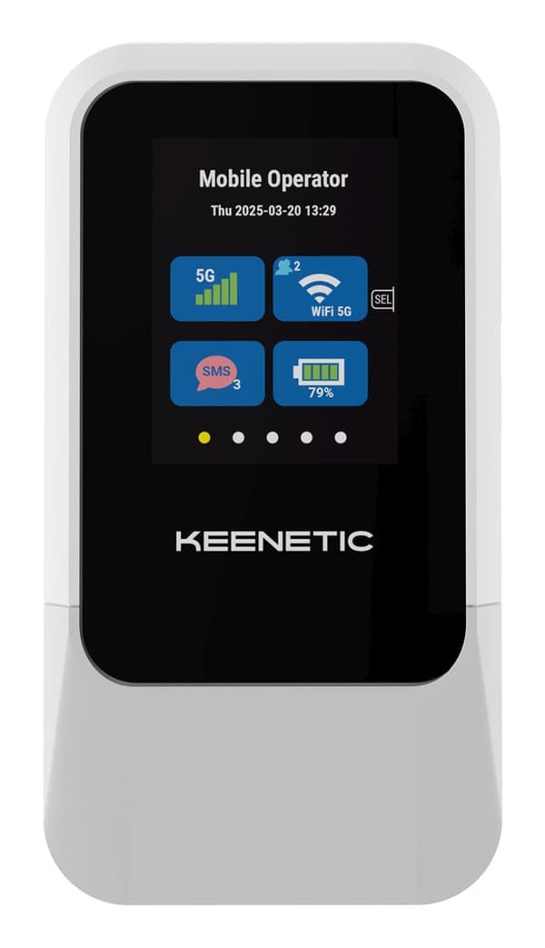 Keenetic Roamer 5 G Cellular Network Modem KN-5210