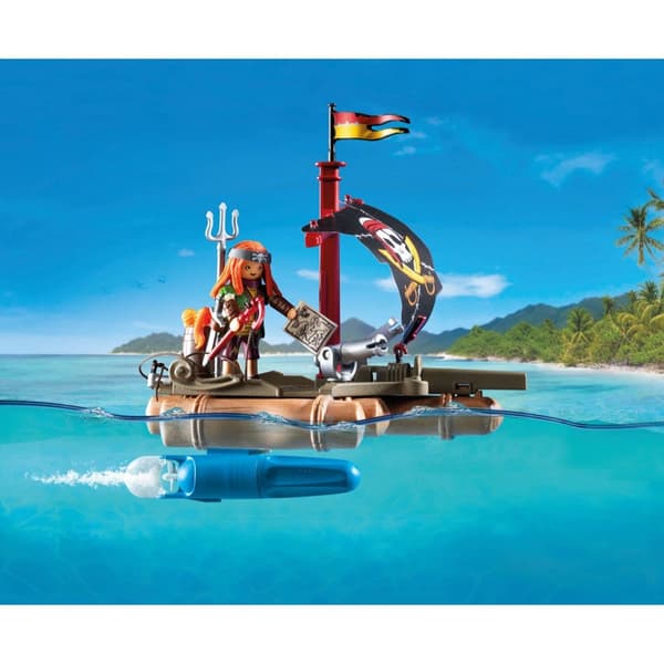 Playmobil Pirates Raft with Treasure 71794