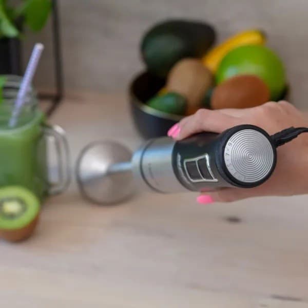 MPM Hand Blender 1500W 9-Speed Black