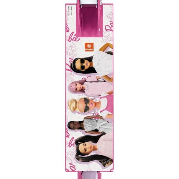 MONDO Barbie 2-Wheel Folding Scooter - Adjustable Handlebars
