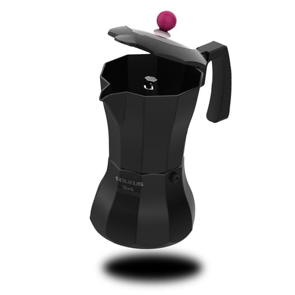 Taurus Black Moments 3 Moka Pot