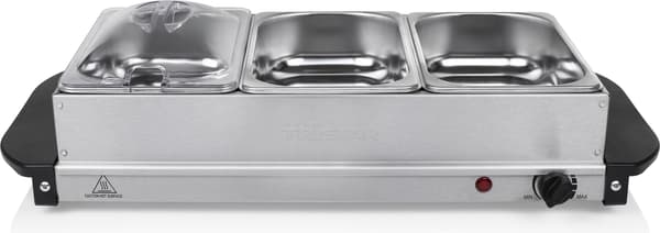Tristar BP-6283 Buffet Server 200W Stainless Steel Black