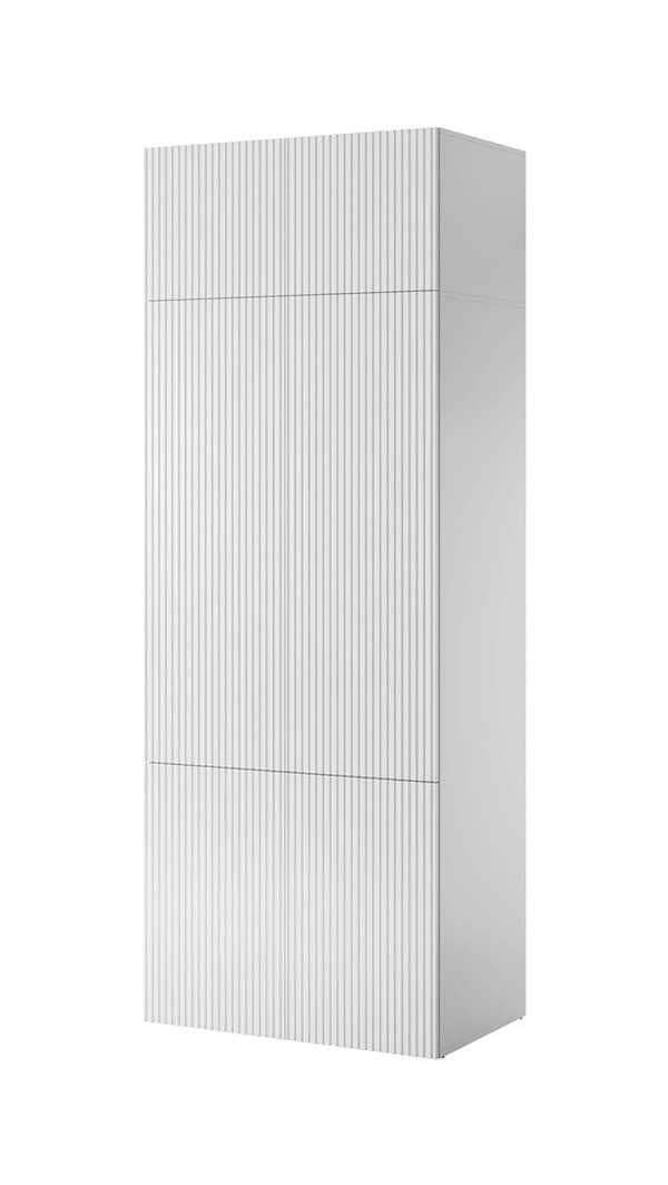 Wardrobe PAFOS 2D BASE 90x55.5x45 White Matt