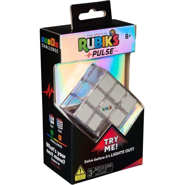 Rubik's Pulse Cube Puzzle Game for Ages 8+
