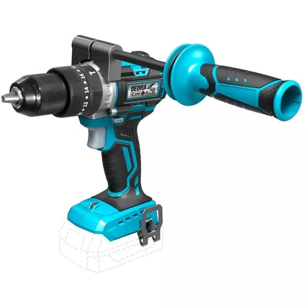 DEDRA Brushless Impact Drill 18V 85Nm SAS+