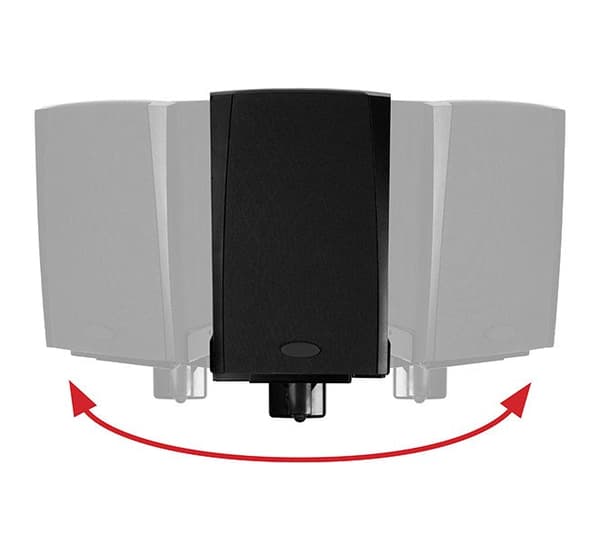 B-Tech VENTRY Side Clamping Loudspeaker Wall Mounts with Tilt & Swivel (Pair)