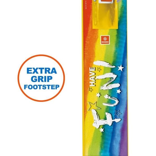 MONDO Folding 2-Wheel Scooter - Rainbow - 50 kg Max