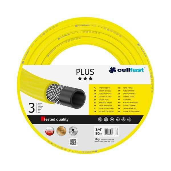 CELLFAST GARDEN HOSE PLUS 3/4" 50 m