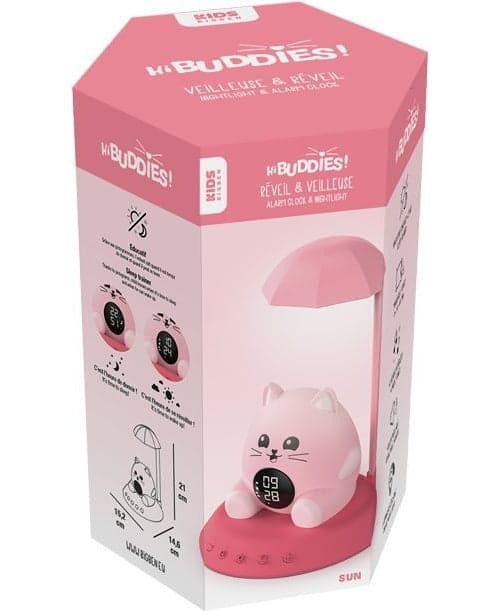 BIGBEN KIDS Alarm Clock with Nightlight - Cat
